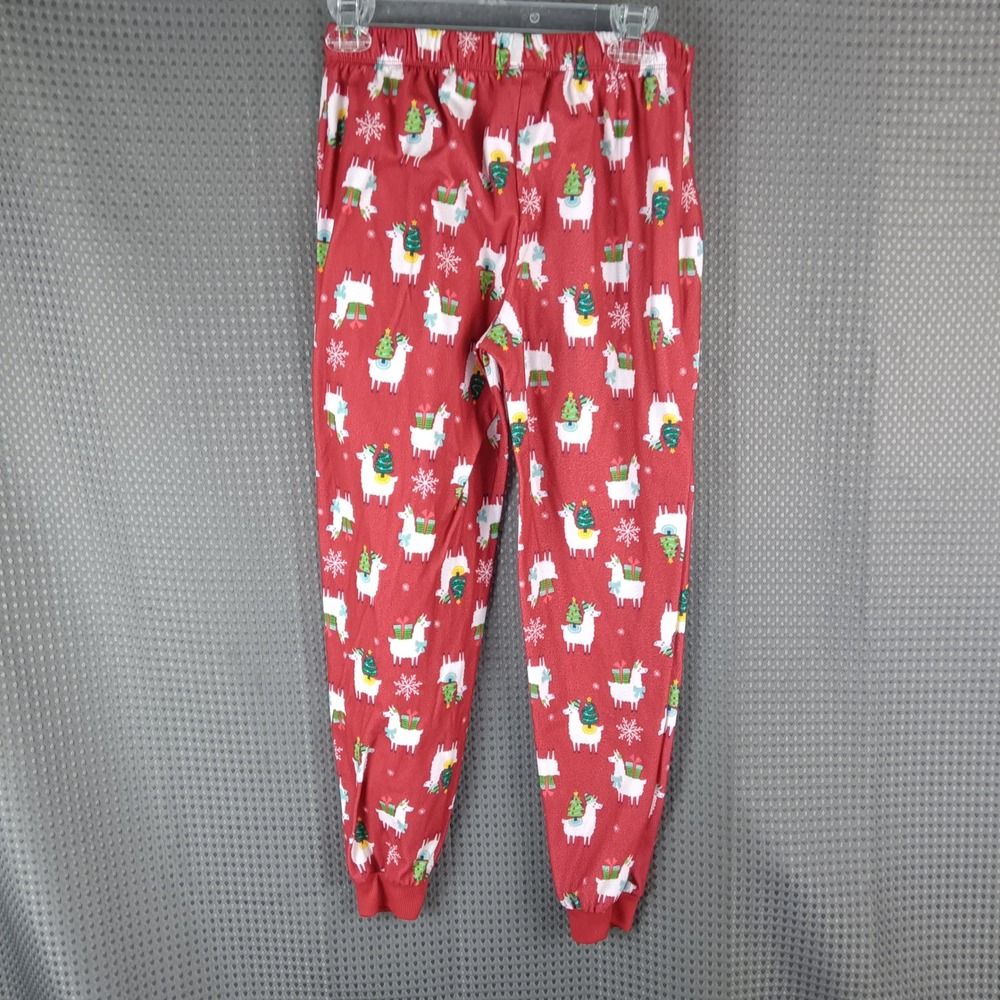 Wondershop at Target Women's S Llama Christmas Pajama Pants Red Holiday Fleece